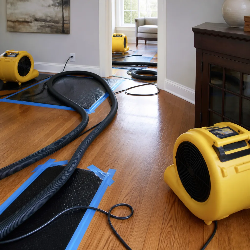 Water damage drying