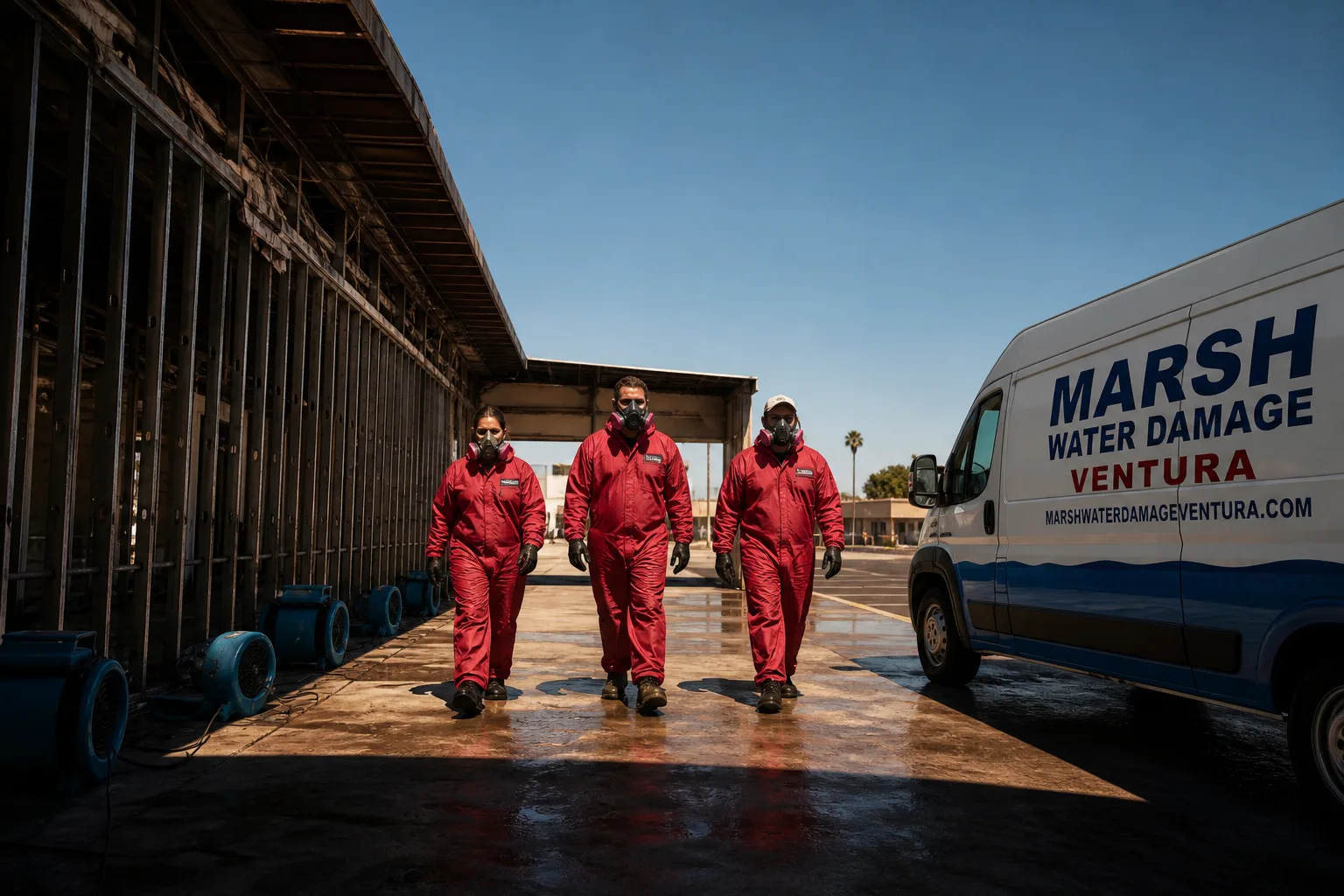 Marsh Water Damage Ventura damage restoration team